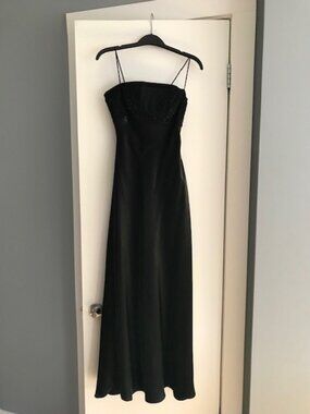 long black evening dress